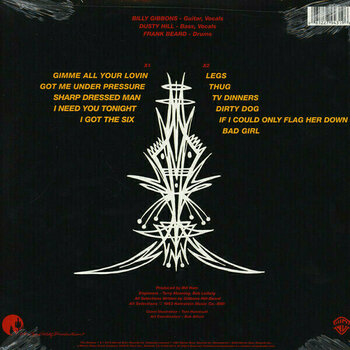 Disque vinyle ZZ Top - Eliminator (Red Coloured) (LP) - 2