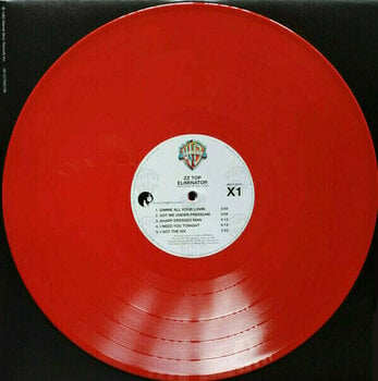 Vinyl Record ZZ Top - Eliminator (Red Coloured) (LP) - 3