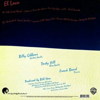 Vinyl Record ZZ Top - El Loco (LP) - 2