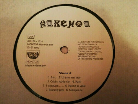Vinylplade Alkehol - S Usmevem Se Pije Lip (LP) - 5