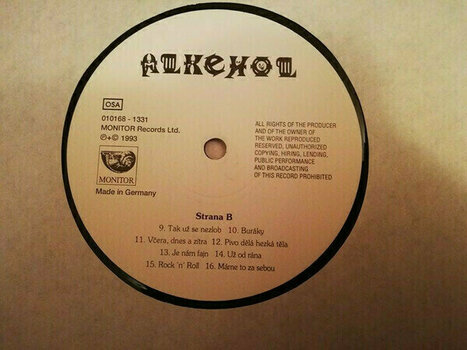Płyta winylowa Alkehol - S Usmevem Se Pije Lip (LP) - 6