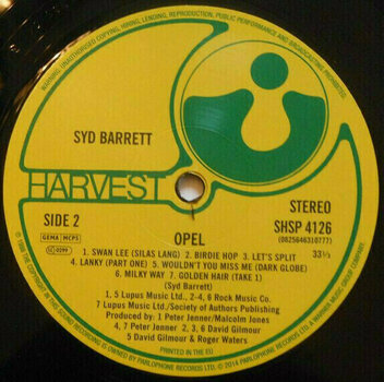 LP Syd Barrett - Opel (LP) - 6