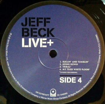Disco de vinil Jeff Beck - Live+ (LP) - 10