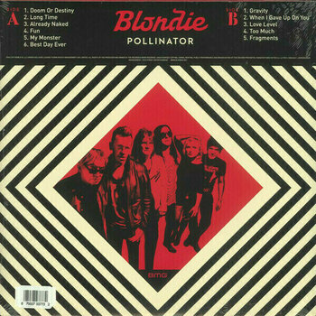 Vinylskiva Blondie - Pollinator (Limited Edition Coloured Vinyl) (LP) - 3