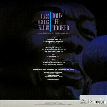 Schallplatte John Lee Hooker - Black Night Is Falling Live At The Rising Sun Celebrity Jazz Club (Collector's Edition) (LP) - 4