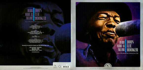 Vinylskiva John Lee Hooker - Black Night Is Falling Live At The Rising Sun Celebrity Jazz Club (Collector's Edition) (LP) - 11