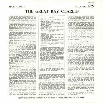 Disco de vinil Ray Charles - The Great Ray Charles (Mono) (LP) - 2