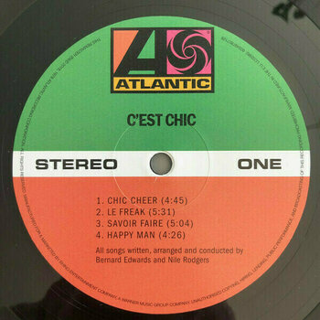 Vinyl Record Chic - C'est Chic (LP) - 3