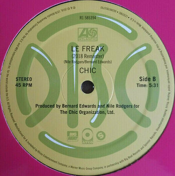 Vinylplade Chic - RSD - Le Freak (LP) - 4