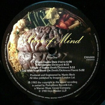 Vinyl Record Iron Maiden - Piece Of Mind (Limited Edition) (LP) - 3
