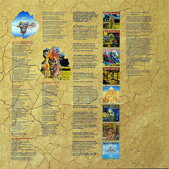 Płyta winylowa Iron Maiden - Somewhere Back In Time: The Best Of 1980 (LP) - 4