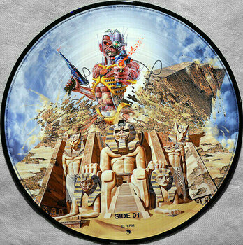 Vinyl Record Iron Maiden - Somewhere Back In Time: The Best Of 1980 (LP) - 6