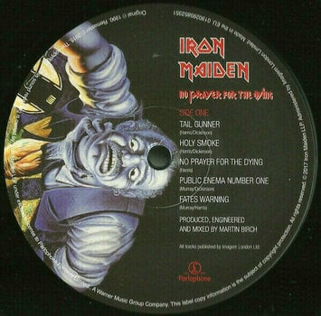 Disque vinyle Iron Maiden - No Prayer For The Dying (LP) - 3