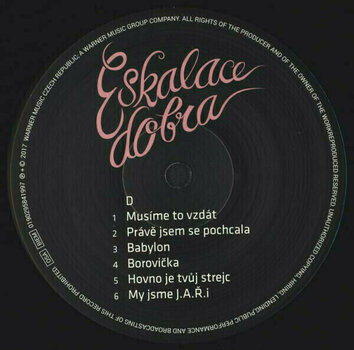 Vinyl Record J.A.R. - Eskalace Dobra (LP) - 8