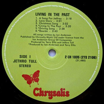 Vinyl Record Jethro Tull - Living In The Past (LP) - 24