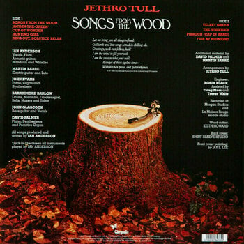Vinyl Record Jethro Tull - Songs From The Wood (LP) - 2