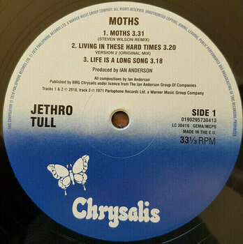 Disco de vinilo Jethro Tull - RSD - Moths (10" Vinyl) - 3