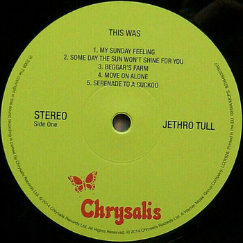 Vinyl Record Jethro Tull - This Was (LP) - 2
