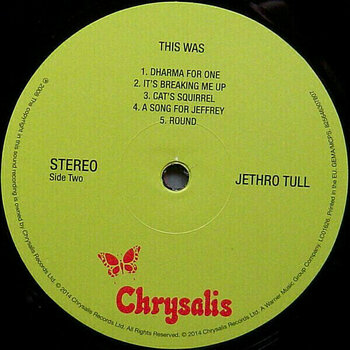 Vinyl Record Jethro Tull - This Was (LP) - 3