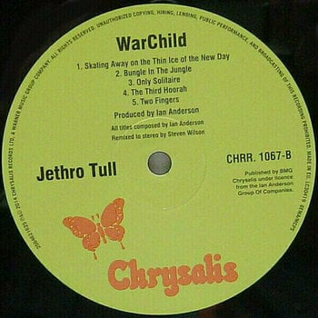 Vinyl Record Jethro Tull - Warchild - 40Th Anniversary Theatre Edition (LP) - 4