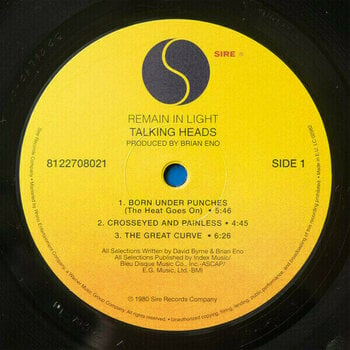 Disque vinyle Talking Heads - Remain In Light (LP) - 5