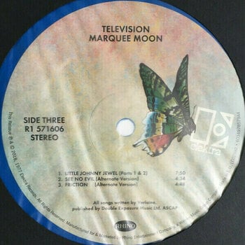 Disco de vinilo Television - Marquee Moon (LP) - 7