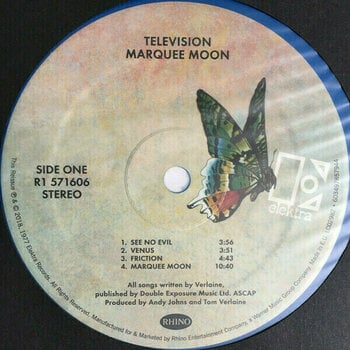 Disco de vinilo Television - Marquee Moon (LP) - 5
