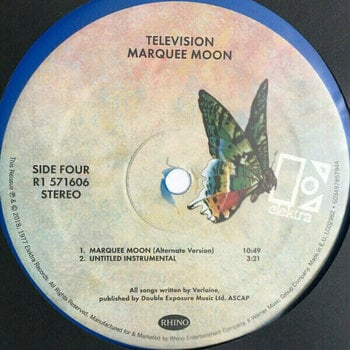 Schallplatte Television - Marquee Moon (LP) - 8