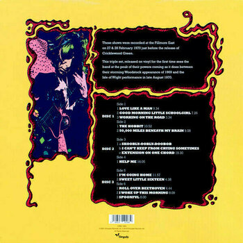 Schallplatte Ten Years After - Live At The Fillmore East (3 LP) - 2