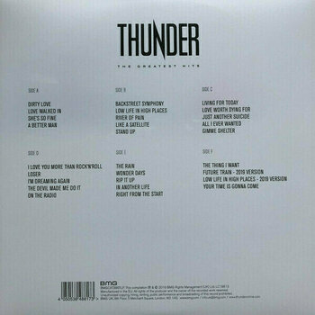 Disco de vinil Thunder - The Greatest Hits (3 LP) - 2