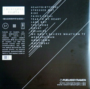 Vinyl Record Twenty One Pilots - Blurryface (LP) - 2