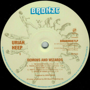 Disco de vinilo Uriah Heep - Demons And Wizards (LP) - 7