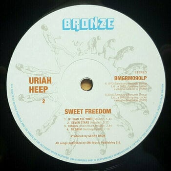 Vinyl Record Uriah Heep - Sweet Freedom (LP) - 7
