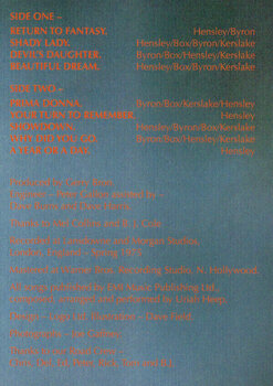 Disque vinyle Uriah Heep - Return To Fantasy (LP) - 8
