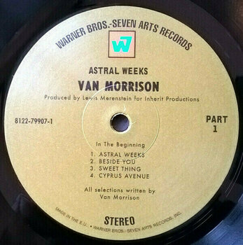 Vinyl Record Van Morrison - Astral Weeks (LP) - 3