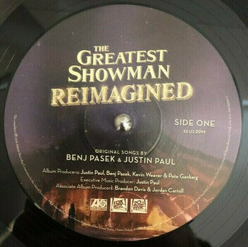 Vinyl Record Various Artists - The Greatest Showman: Reimagined (LP) - 2