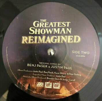 Vinyl Record Various Artists - The Greatest Showman: Reimagined (LP) - 3