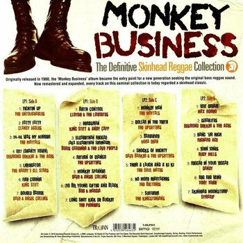 Vinylplade Various Artists - Monkey Business: The Definitive Skinhead Reggae Collection (LP) - 2