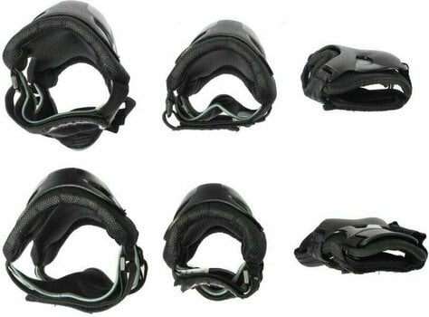 Védőfelszerelés kerékpározáshoz / Inline Rollerblade Skate Gear 3 Pack Black M - 4