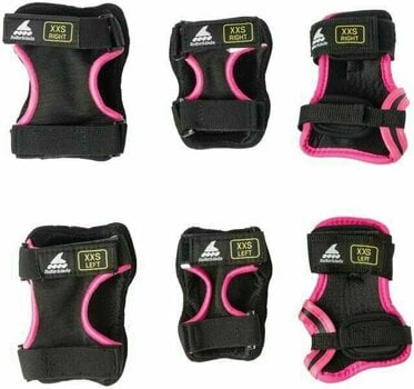 Inline and Cycling Protectors Rollerblade Skate Gear Junior 3 Black-Pink XXS - 3