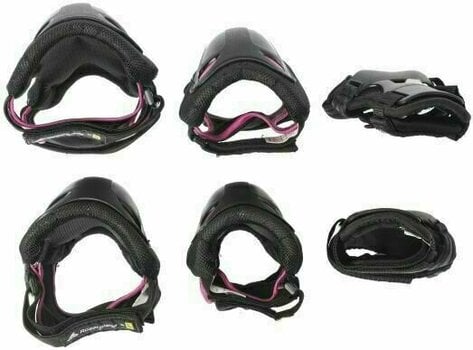 Inliner und Fahrrad Protektoren Rollerblade Skate Gear W 3 Black/Raspberry M - 4