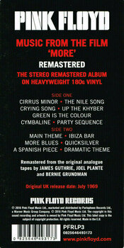 Vinylplade Pink Floyd - More (Ost) (2011 Remastered) (LP) - 4