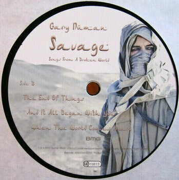 Vinyl Record Gary Numan - Savage (Songs From A Broken World) (LP) - 3