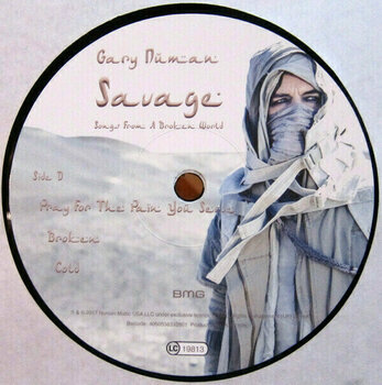 Vinyl Record Gary Numan - Savage (Songs From A Broken World) (LP) - 5