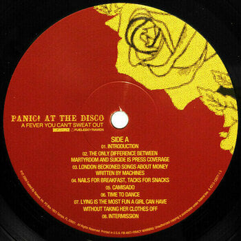 Disco de vinil Panic! At The Disco - A Fever You Can'T Sweat Out (LP) - 4