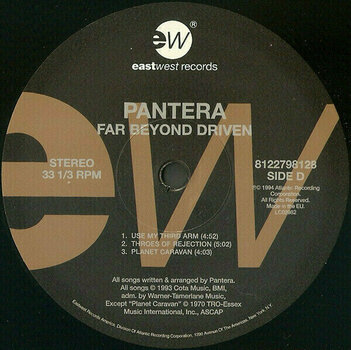 Disque vinyle Pantera - Far Beyond Driven (20Th Anniversary) (LP) - 12