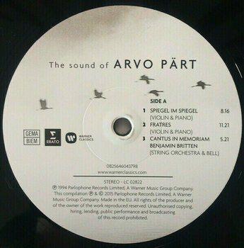 Vinyl Record Arvo Part - Arvo Part (LP) - 4