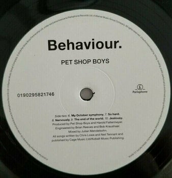 Vinylplade Pet Shop Boys - Behaviour (LP) - 5