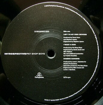 Schallplatte Pet Shop Boys - Introspective (2018 Remastered) (LP) - 3