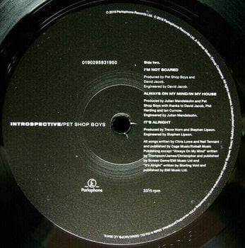 Disco de vinilo Pet Shop Boys - Introspective (2018 Remastered) (LP) - 4